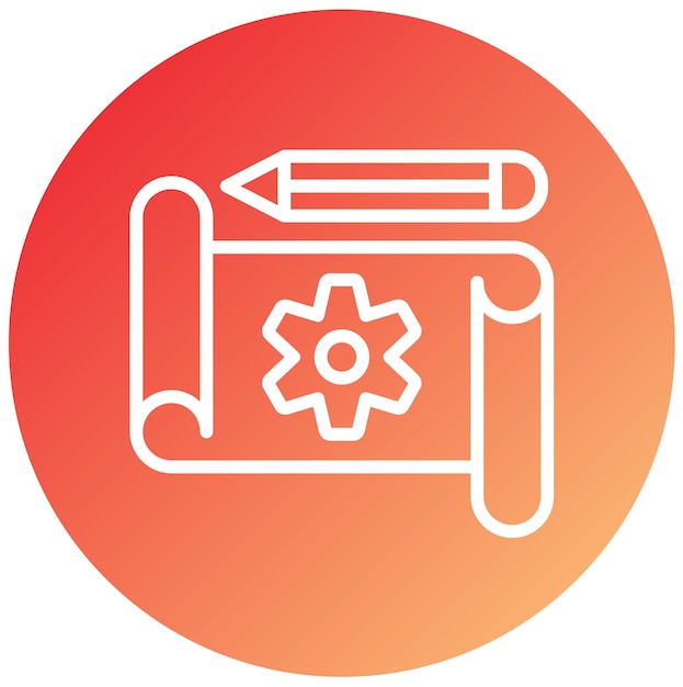 Vector Design Prototype Icon Style