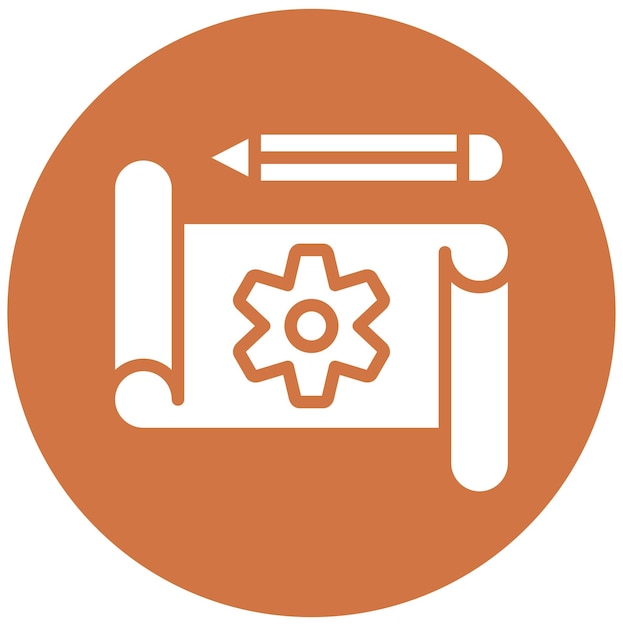 Vector Design Prototype Icon Style
