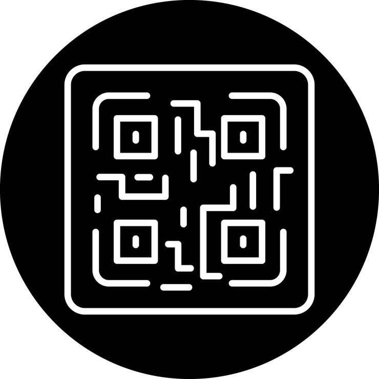 Vektör vector design qr code icon style