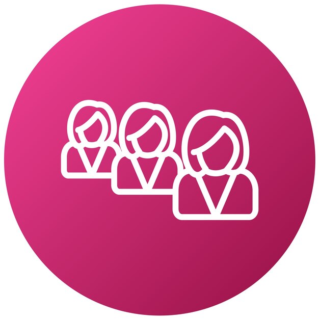 Vector Design Queue Icon Style