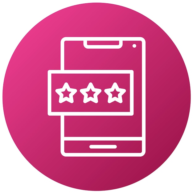 vector design ratings icon style