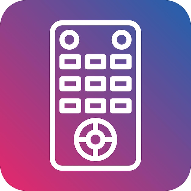 Vector Design Remote Control Icon Style