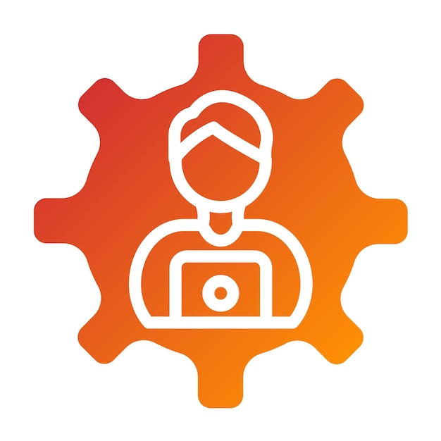 Vector Design Remote Project Icon Style