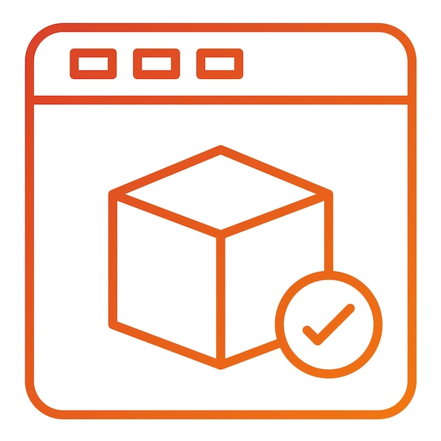 Vector Design Rendering Icon Style