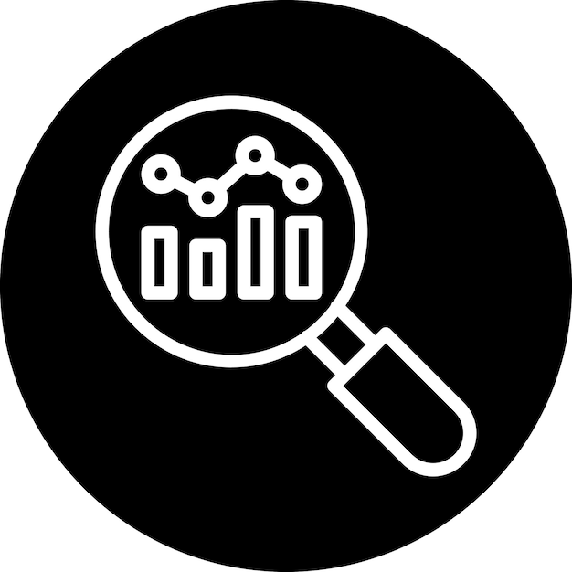 Vector Design Research Icon Style
