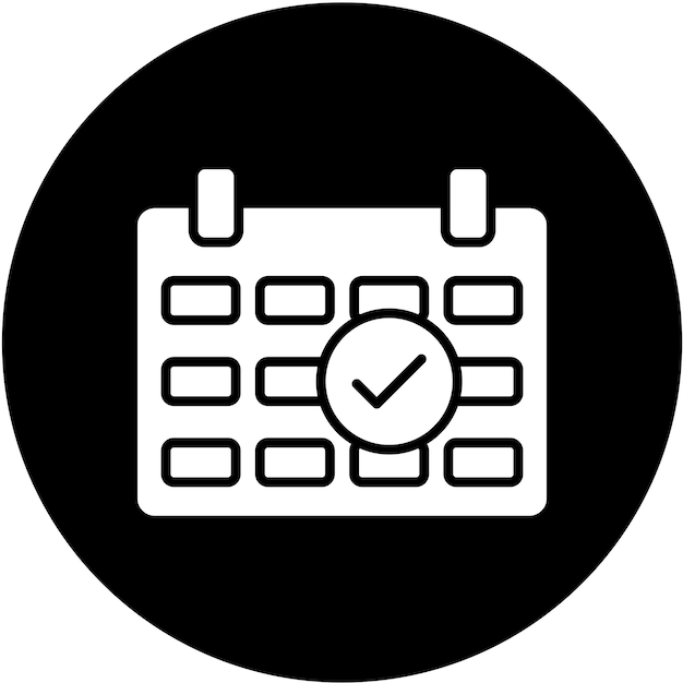 Vector Design Reservation Icon Style