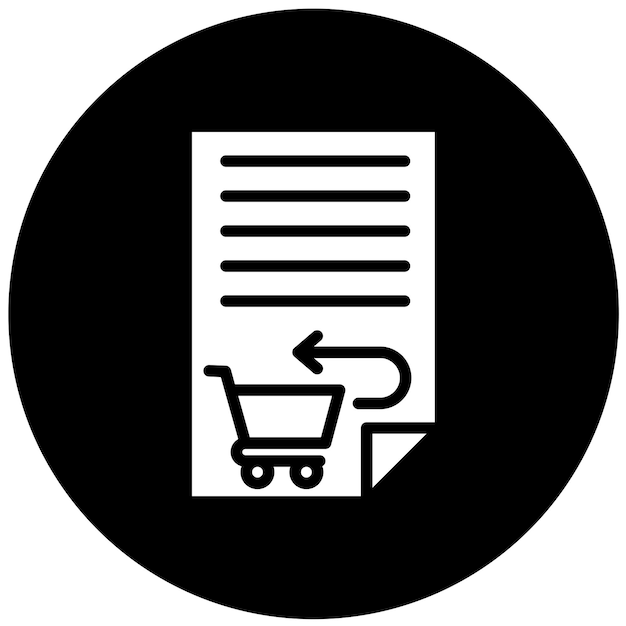 Vector Design Return Authorization Icon Style