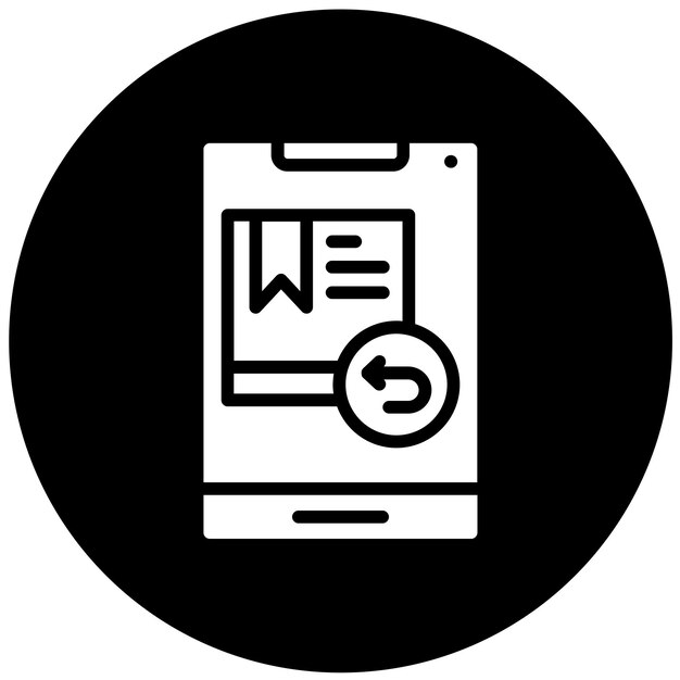 Vector Design Return Request Icon Icon Style