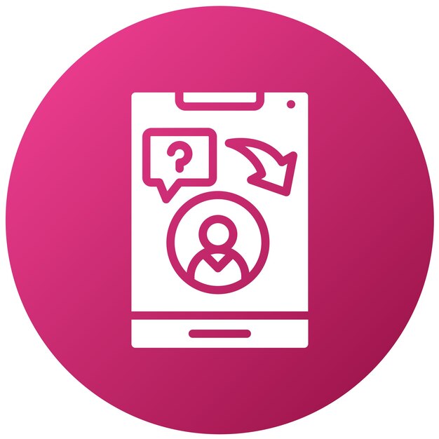 vector design return requests icon style