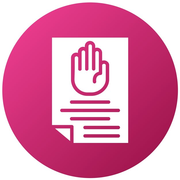 Vector Design Right To Object Icon Style