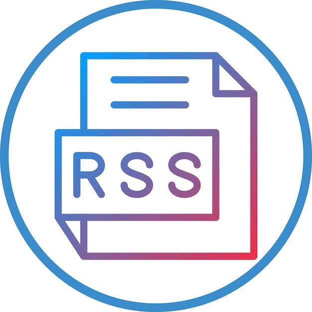 Vector Design RSS Icon Style