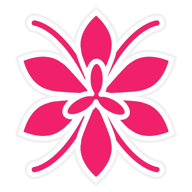 Vector Design Saffron Savor Icon Style