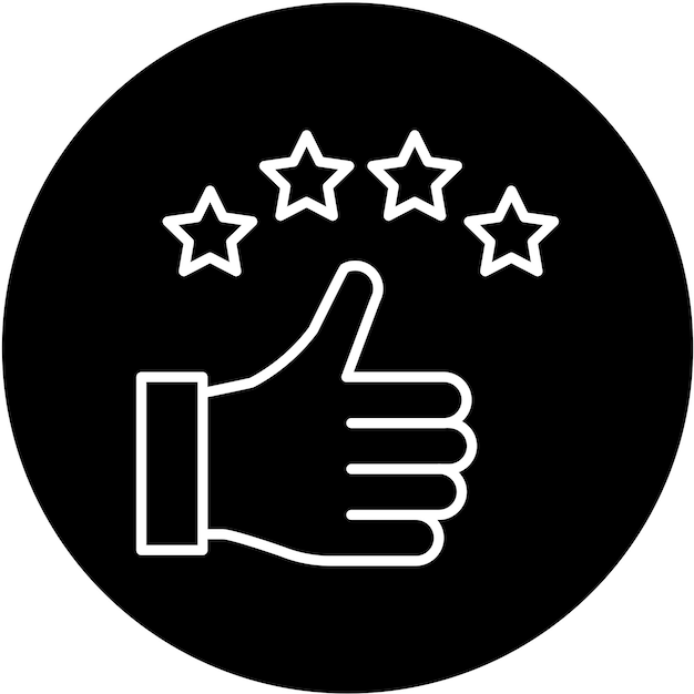 Vector Design Satisfied Icon Style