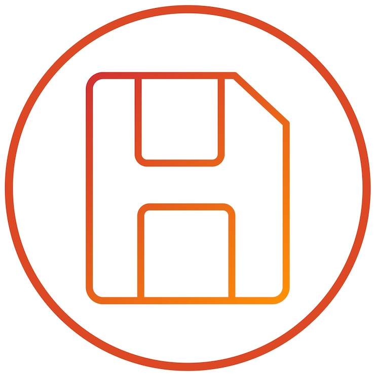Vektör vector design save icon style