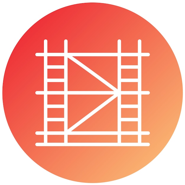 vector design scaffolding plank icon style