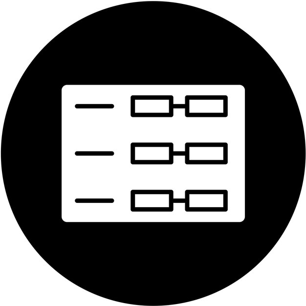 Vector Design Schedule Icon Style