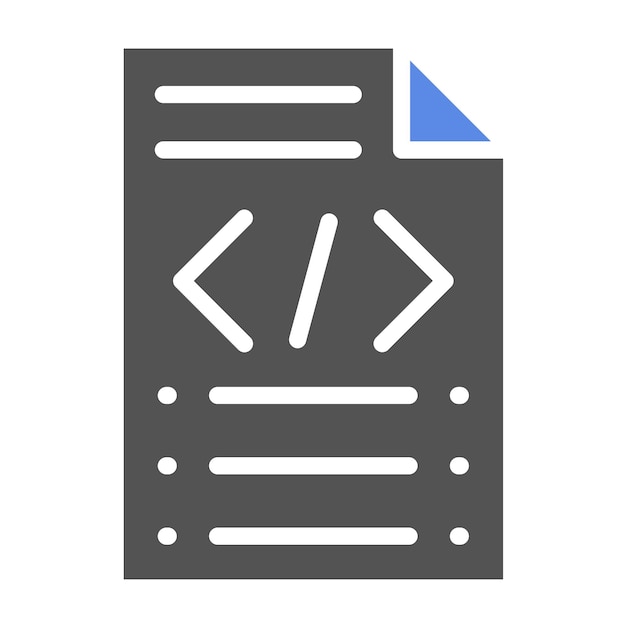 Vector Design Scripting Icon Style