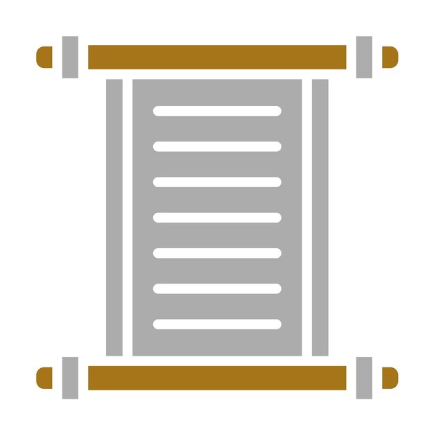 Vector Design Scroll Icon Style