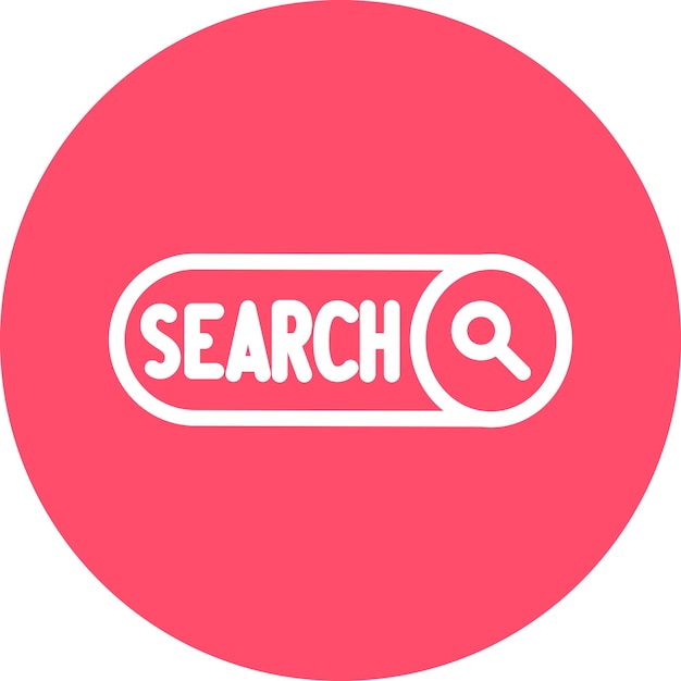 Vector Design Search Icon Style