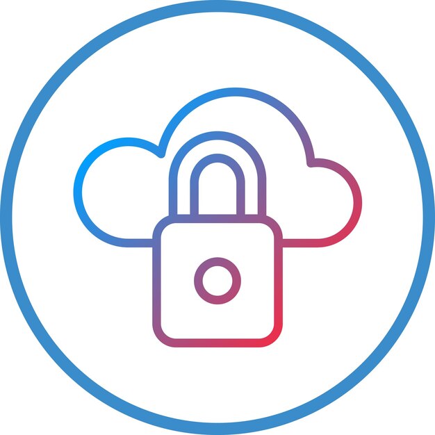 Vector Design Secure Icon Style