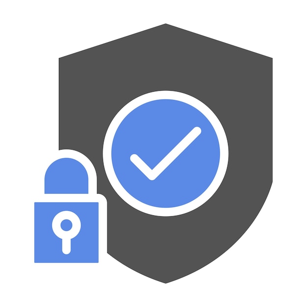 Vector Design Secure Icon Style
