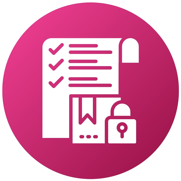 Vector Design Secure Orders Icon Style