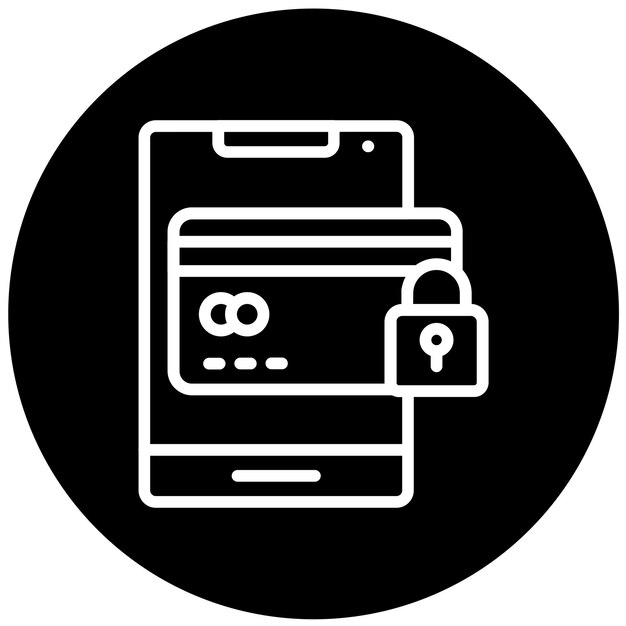 Vector Design Secure Transactions Icon Style