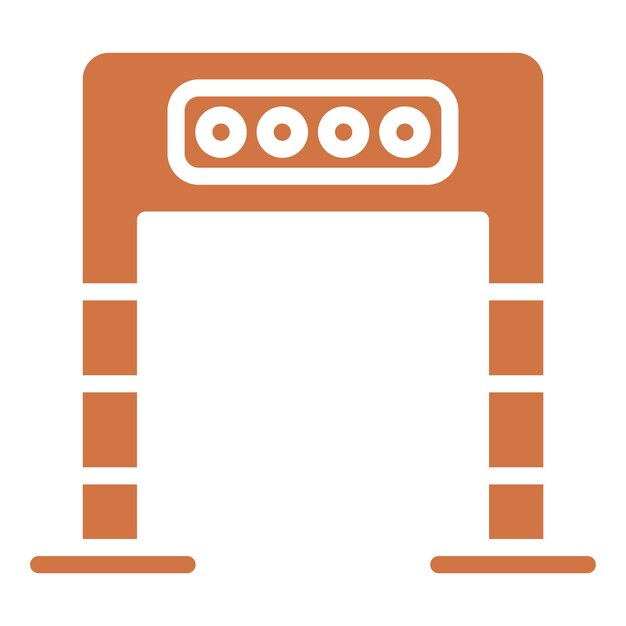 vector design security controls icon style