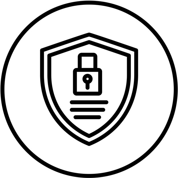 Vector Design Security Icon Style
