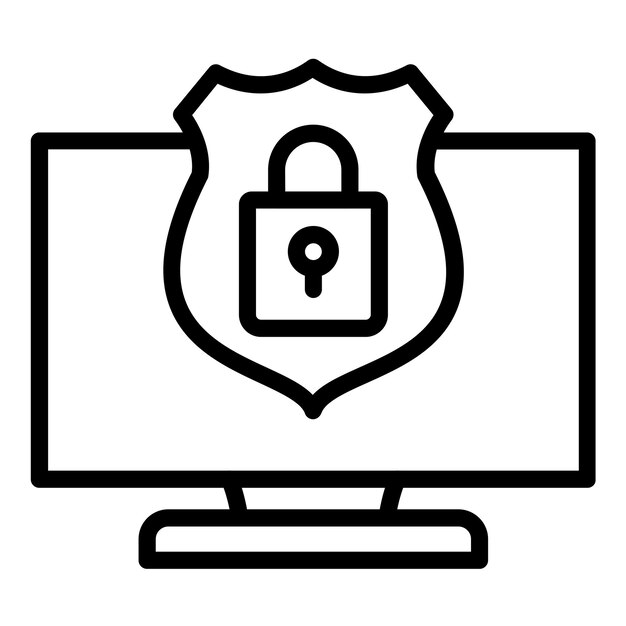 Vector Design Security Icon Style