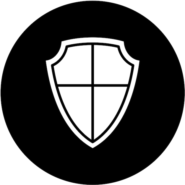 Vector Design Shield Icon Style