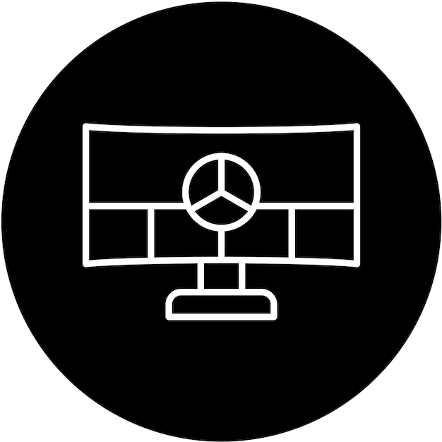 vector design simulation icon style