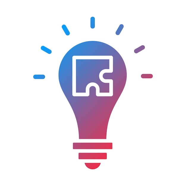 Vector Design Solution Icon Style