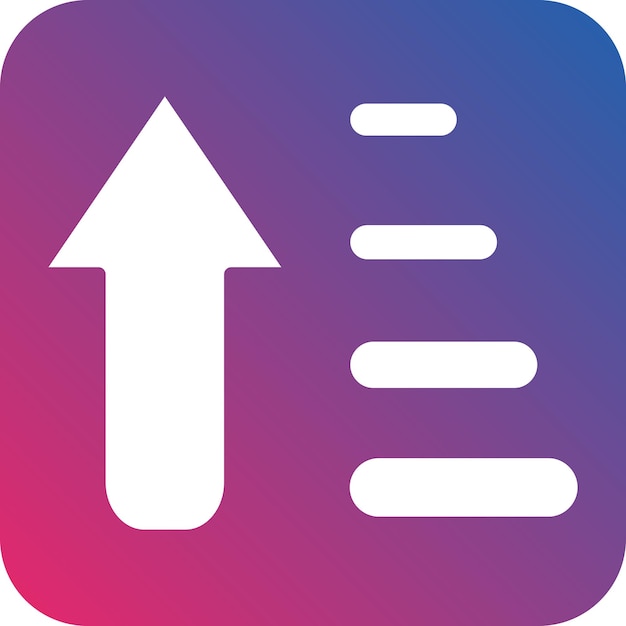 Vector Design Sort Icon Style