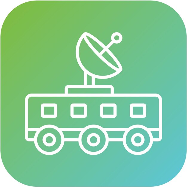 Vector Design Spsce Car Icon Style