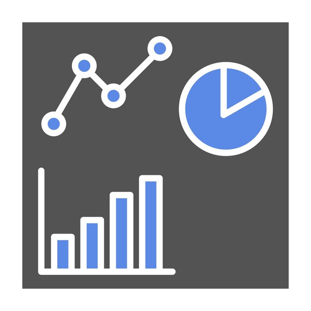 Vector Design Statistics Icon Style