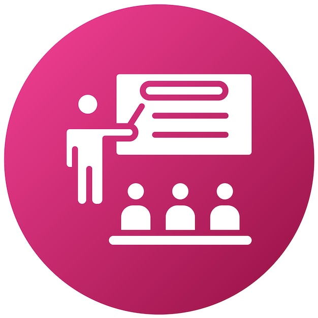 vector design student lecture icon style