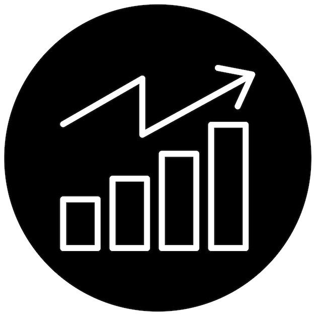 Vector Design Study Growth Icon Style