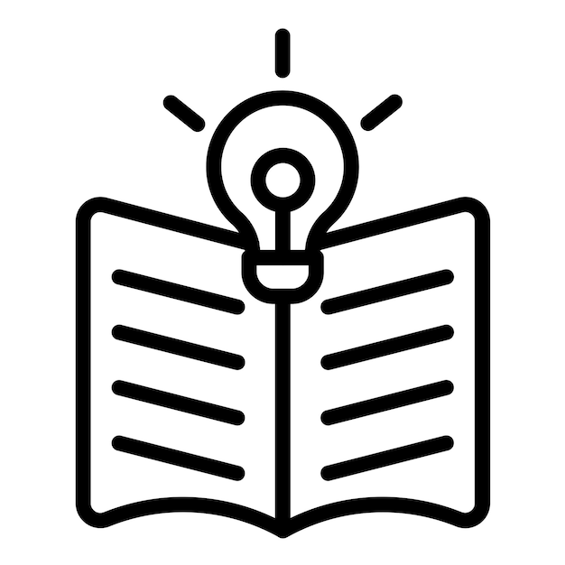 Vector Design Study Solutions Icon Style