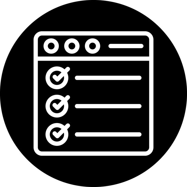 vector design survey icon style