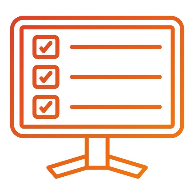 Vector Design Survey Icon Style