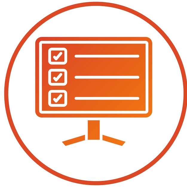 Vector Design Survey Icon Style