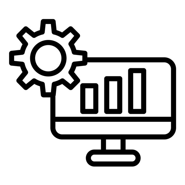Vector Design TechDriven Learning Icon Style