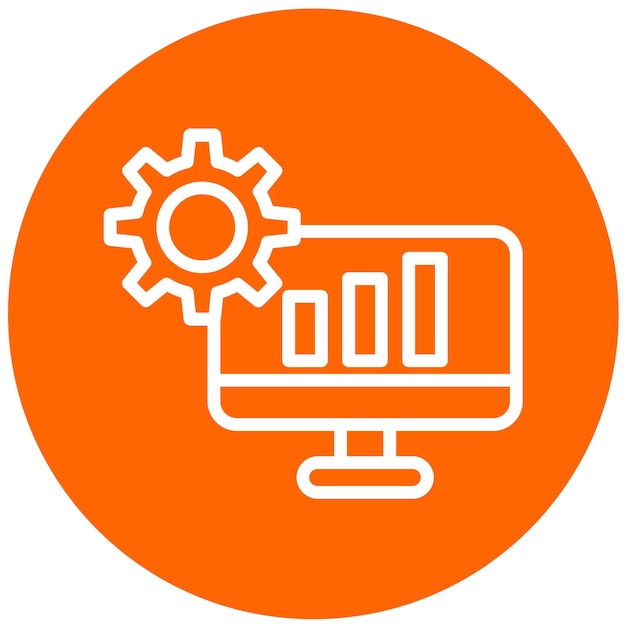 Vector Design TechDriven Learning Icon Style
