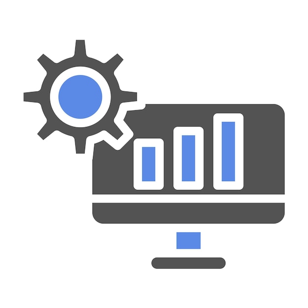 Vector Design TechDriven Learning Icon Style
