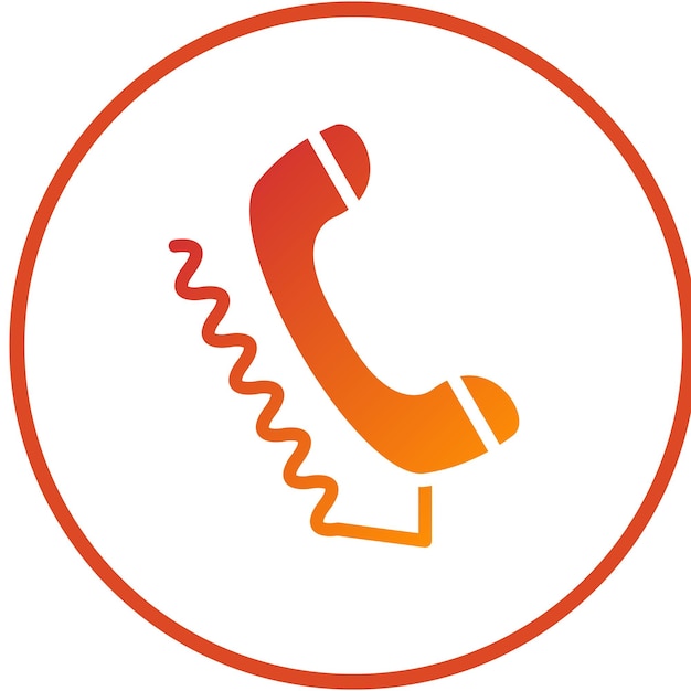 Vector Design Telephony Icon Style