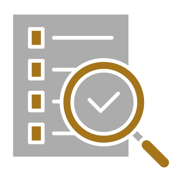 Vector Design Testing Icon Style