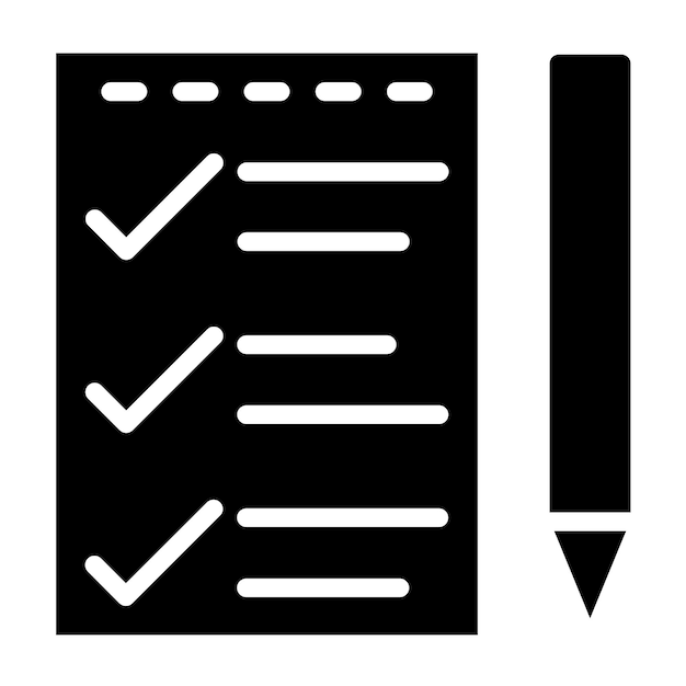 Vector Design Testing Icon Style