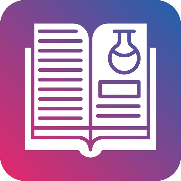 Vector Design Textbook Icon Style