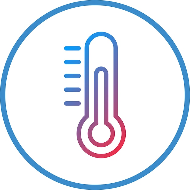 Vector Design Thermometer Icon Style